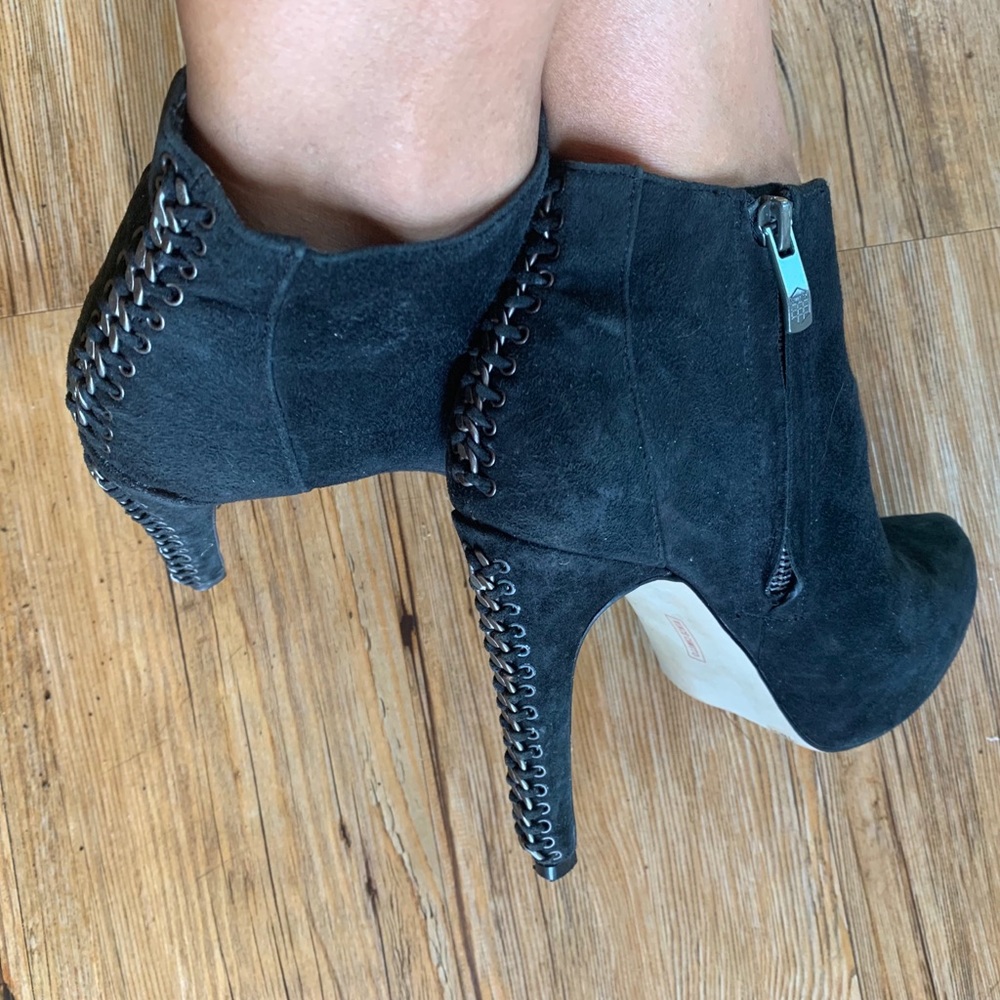 Vince Camuto suede booties